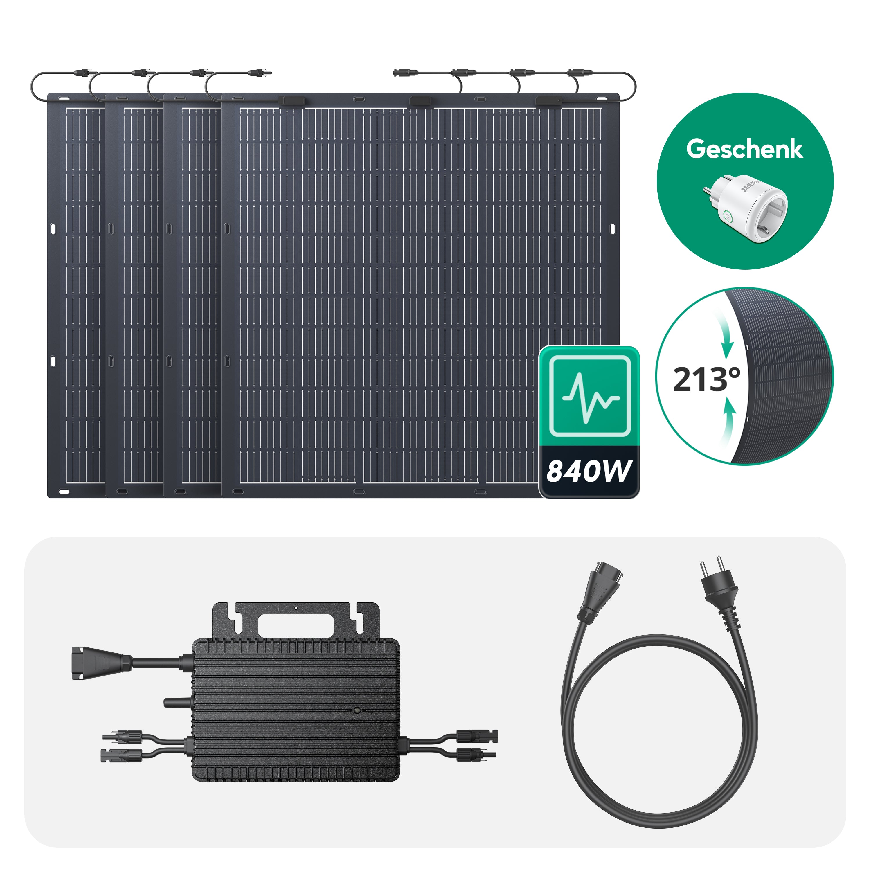 Zendure Balkonkraftwerk Ihre Erste Wahl für Einen Balkonkraftwerk 800W